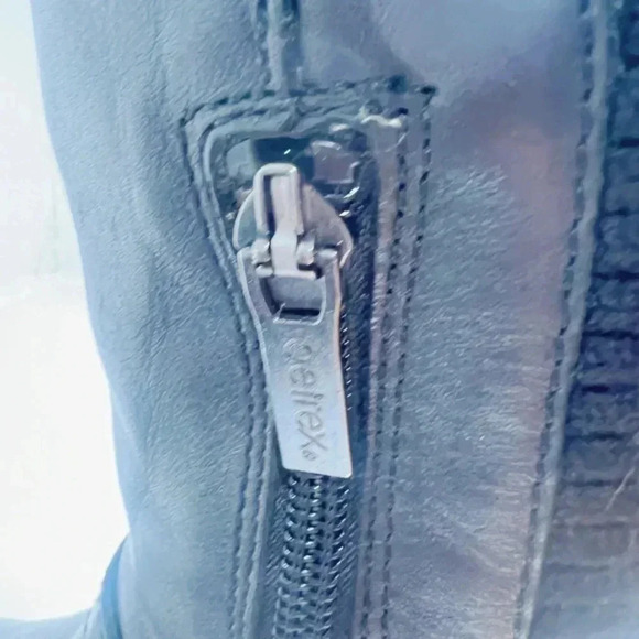 Aetrex Chelsea Tall Riding Boot Black Leather Boot Women's Size 8 - Picture 6 of 12